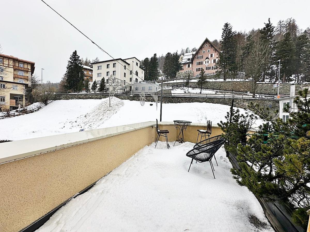 Kleines Juwel, Zentral, Mit Garage Und Pool - Cb102 Daire Saint-Moritz Dış mekan fotoğraf