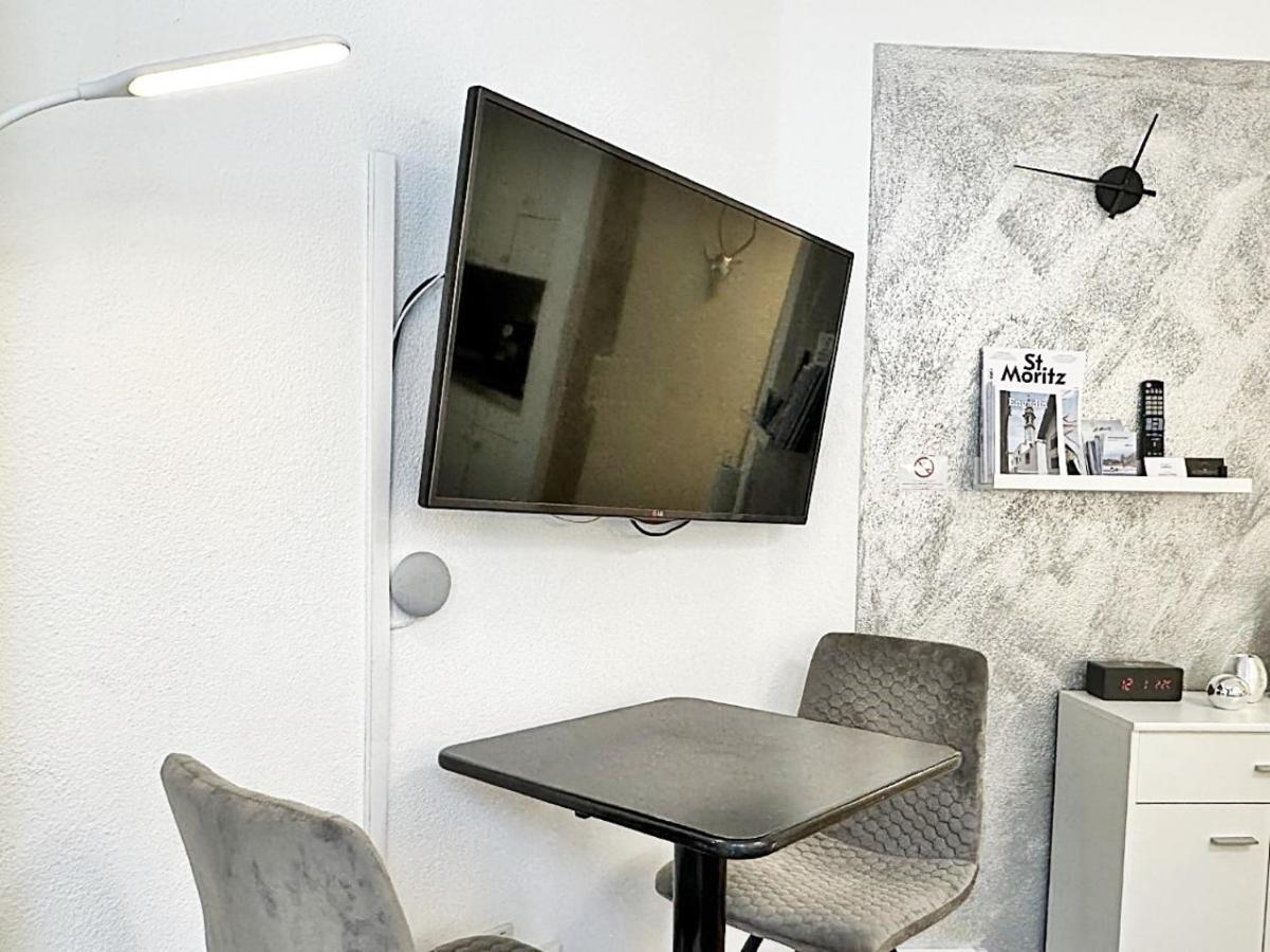 Kleines Juwel, Zentral, Mit Garage Und Pool - Cb102 Daire Saint-Moritz Dış mekan fotoğraf